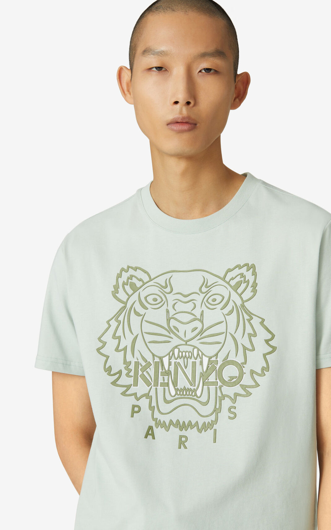 Kenzo Tiger T Shirt Herr | 78312-ZFVQ